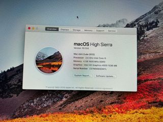 Mac Mini Apple - 500GB - Argento