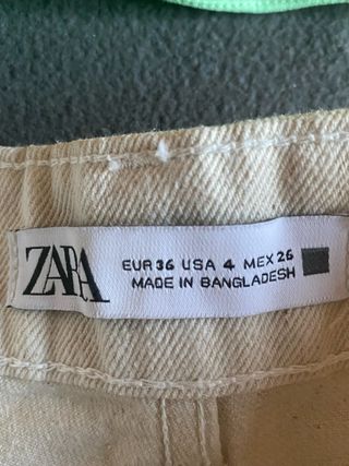 Shorts + top Zara talla S