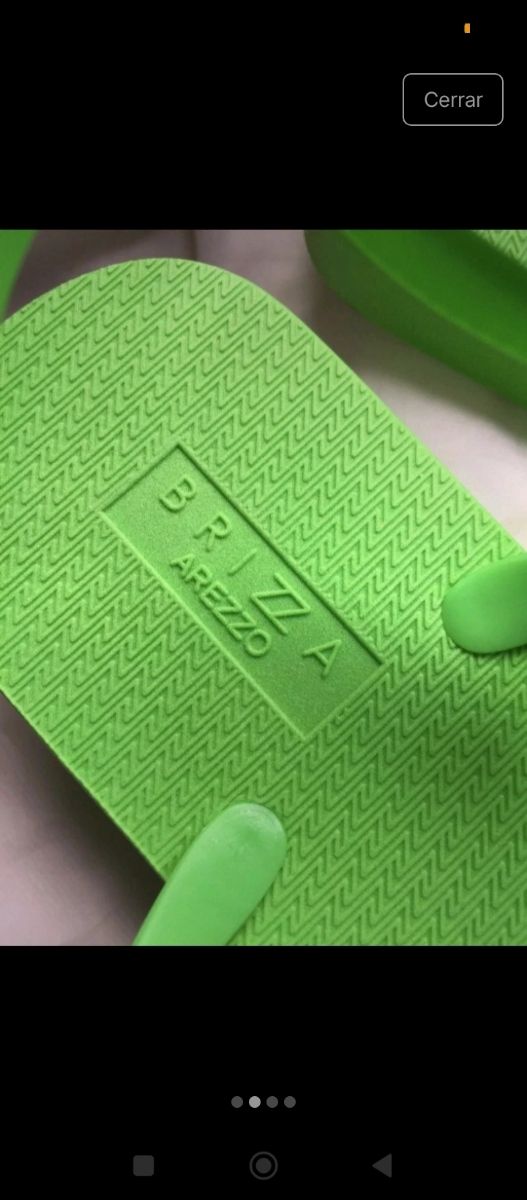 Chanclas Arezzo - Verdes