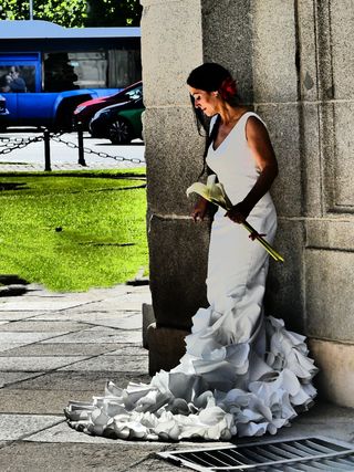 Vestido de novia flamenca 