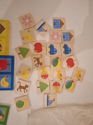 Loto Goula madera infantil