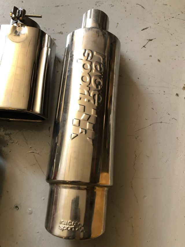 Escape válvula + abrazaderas