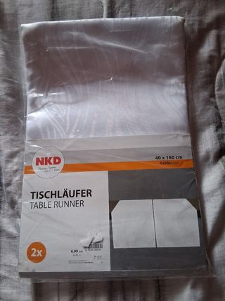 2x Centrotavola 40x160cm