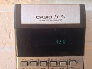 CASIO fx-39 Calculadora científica
