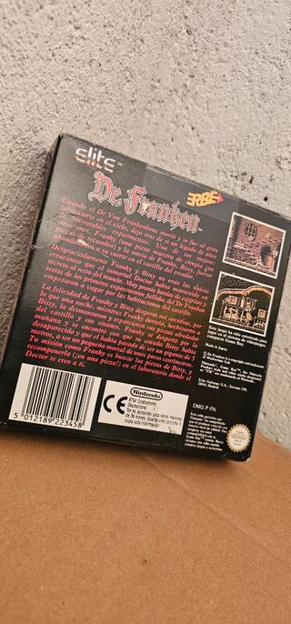  Caja Game Boy: Dr. Franken (España)