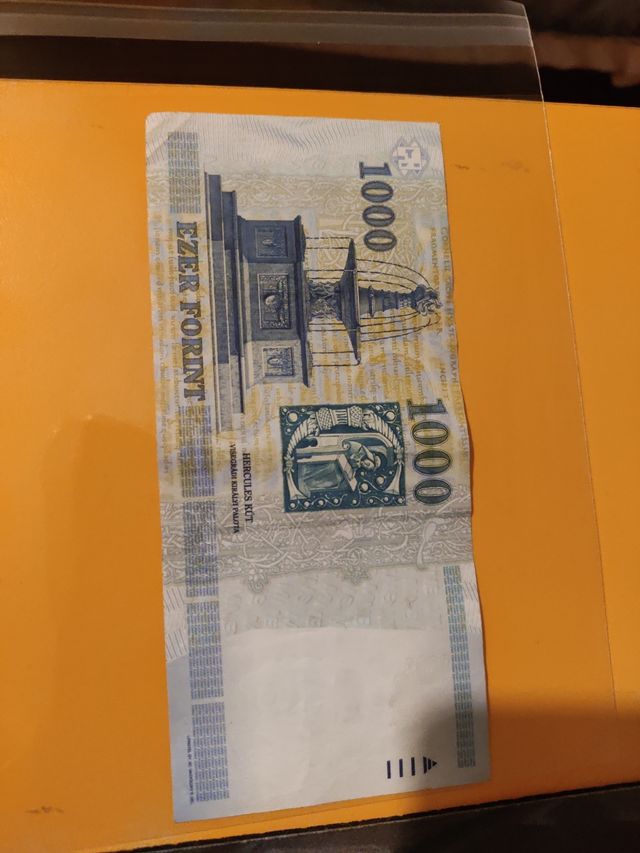 Banconota 1000 Forint Ungheria