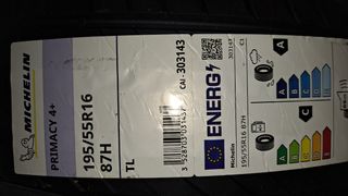Neumático Michelin Primacy 4+ 205/60R16 92H
