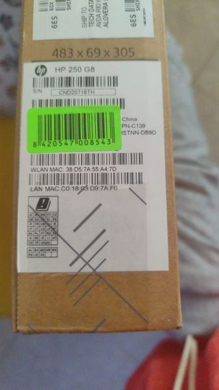 Portátil HP - Nuevo