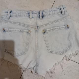 Shorts jeans bianchi usati