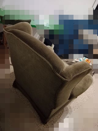Sillón orejero vintage