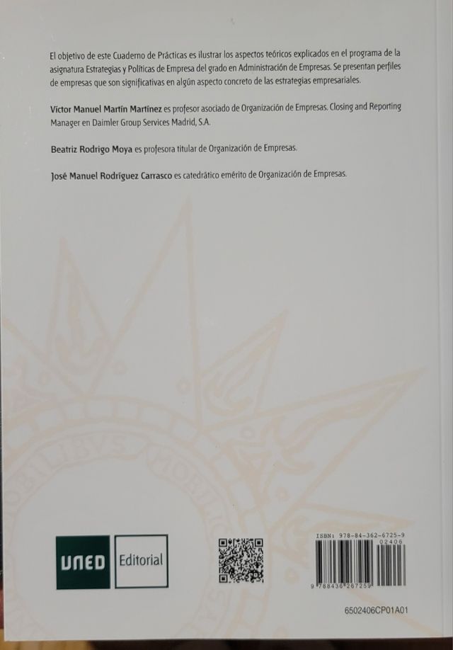 Estrategias y políticas de empresa