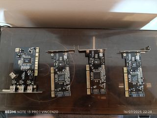 4 Schede PCI per espansione