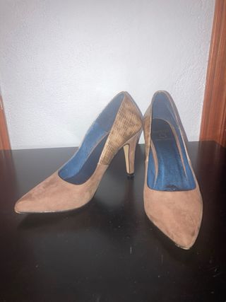 Tacones Mayfair marrón