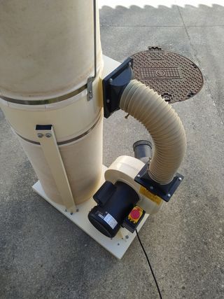 Aspirador de viruta para carpintería (Monofásico).