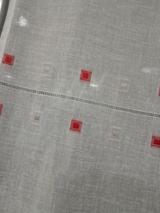 Visillos blancos cocina