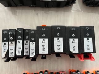 112 Cartuchos Tinta HP Canon Vacíos