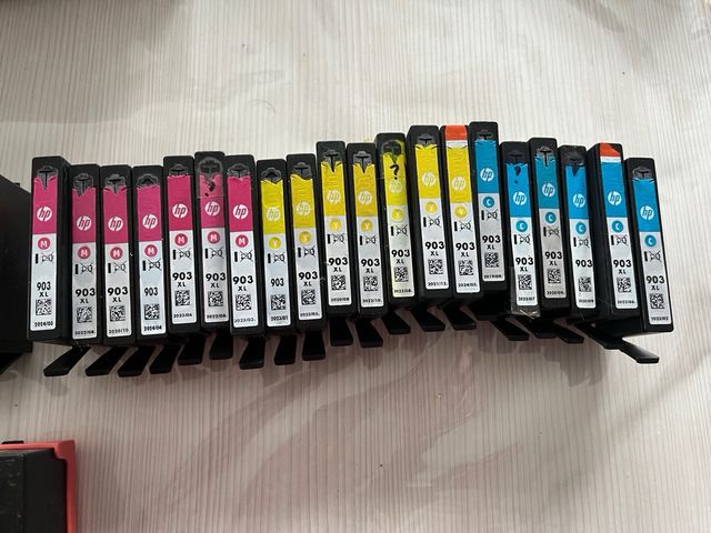 112 Cartuchos Tinta HP Canon Vacíos