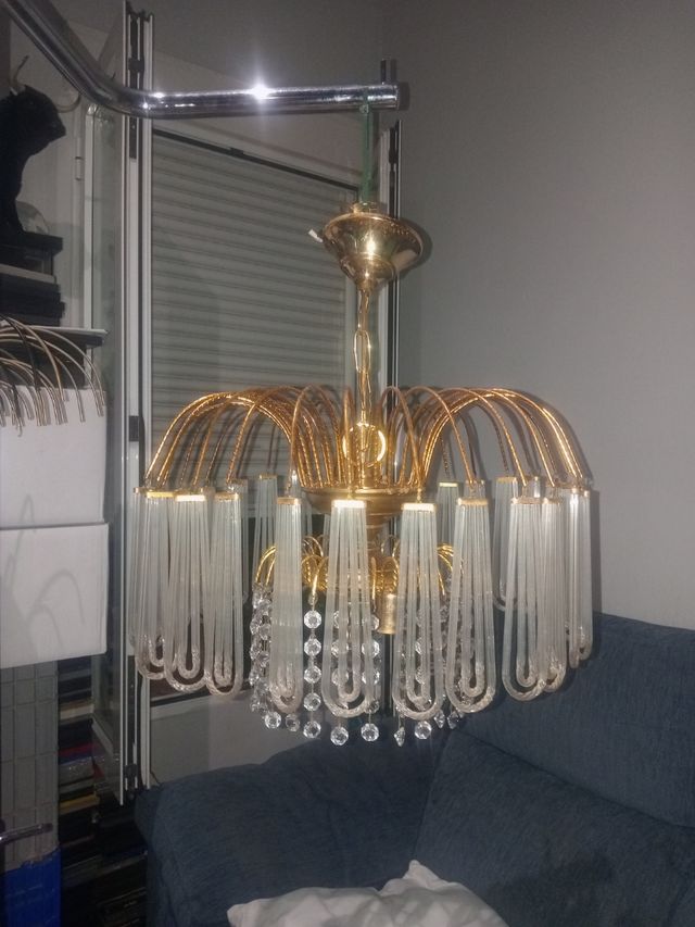 Lampara de araña de techo