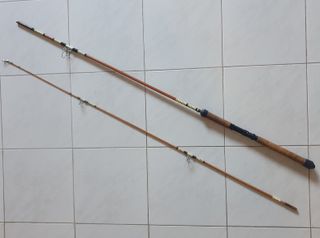 Cana de pesca DAIWA, vintage, fibra maciça, 2.80m