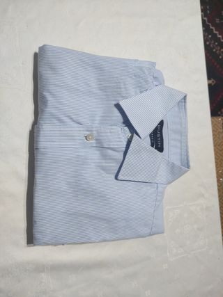 Camisa Rushmore M rayas marrón