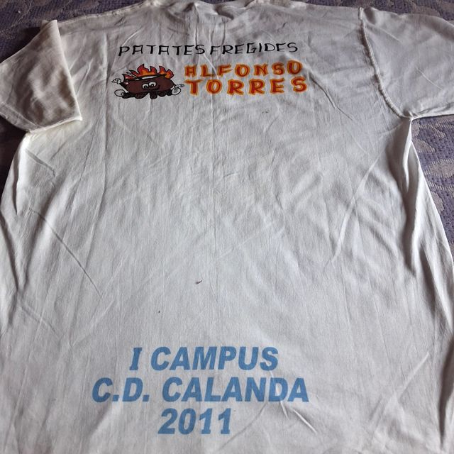 Camiseta Club Calanda blanca