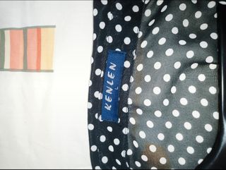 Blusa Pois - Bianco e Nero