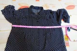 Blusa Pois - Bianco e Nero