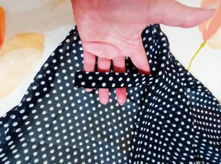 Blusa Pois - Bianco e Nero