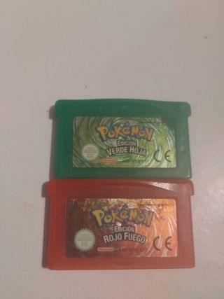 Pokémon Rojo Fuego y Verde Hoja