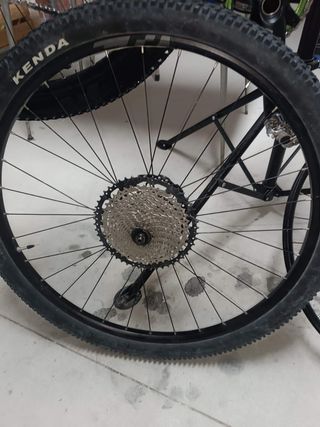 Bicicleta MTB cambio a carretera 