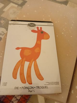 Fustella Giraffa Bigz L - Sizzix