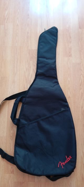 Guitarra eléctrica con funda + púas + herramientas