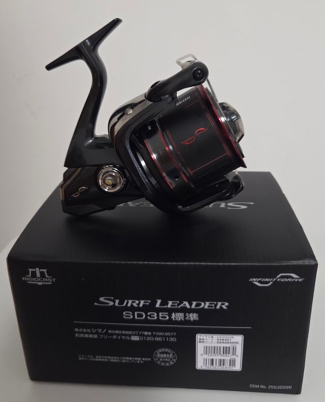 Nuovo Shimano Surf Leader SD35 modello 2025.