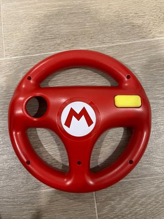 Volante Wii Mario Kart Rojo