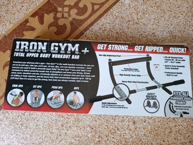 Barra Trazioni Iron Gym Total Upper Body