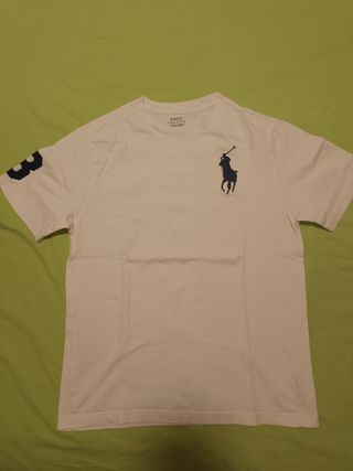Polo Ralph Lauren - Camiseta blanca talla 14-16 añ