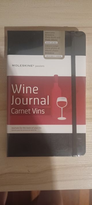 Moleskine Wine Journal - Carnet Vins