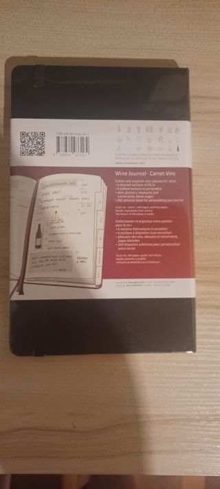 Moleskine Wine Journal - Carnet Vins