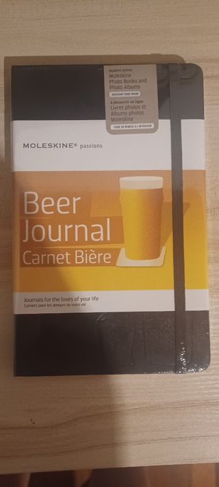Moleskine Beer Journal - Carnet Birra
