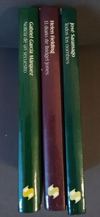 Lote 3 libros tapa dura