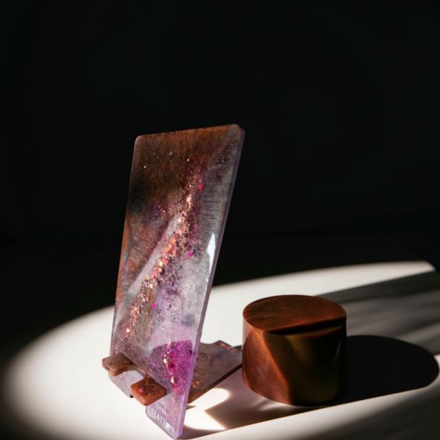 Soporte móvil artisanal