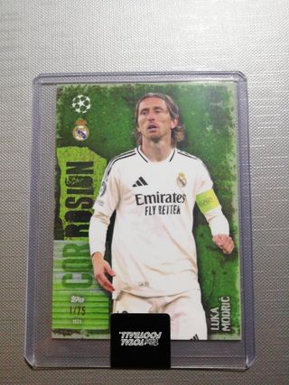 Modric Real Madrid topps total football 