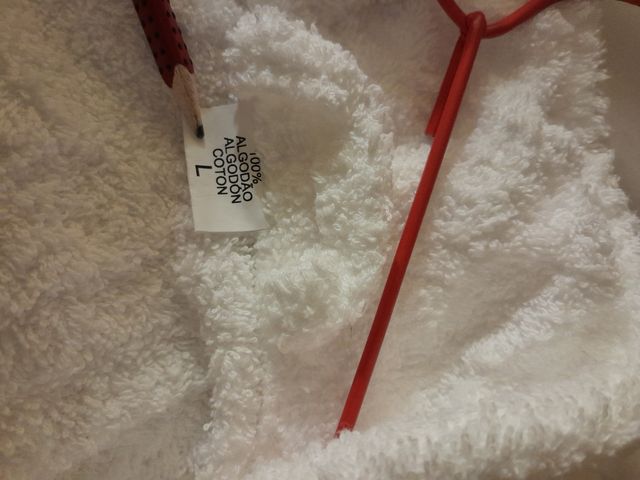 Albornoz blanco (Portugal) Talla L-44