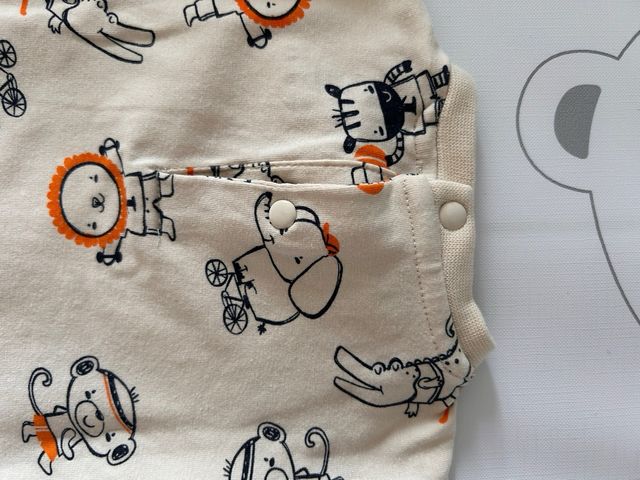 Maglia neonato animali 3/6 mesi