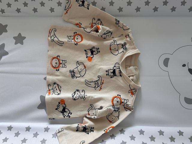 Maglia neonato animali 3/6 mesi