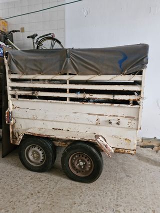 Carro de transporte de animales vivo  