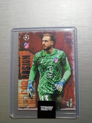 Oblak Atlético de Madrid topps total football 