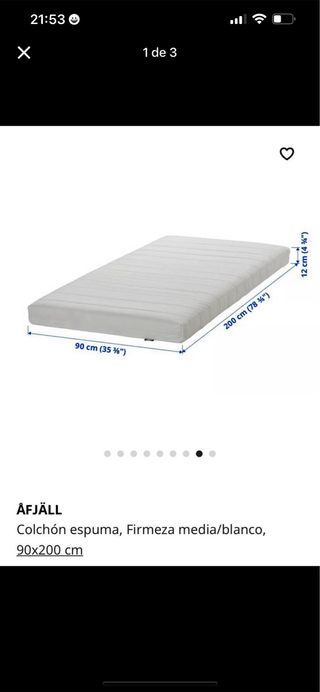 Colchón Ikea seminuevo