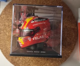 Casco miniatura Carlos Sainz 2022 Spagna 