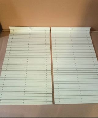 2 tende Alicante in PVC avorio